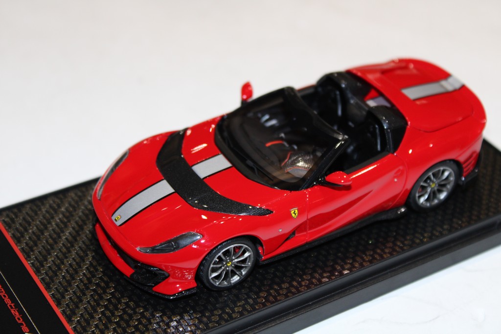 FERRARI 812 COMPETIZIONE A ROSSO CORSA 322 BBR 1/43°