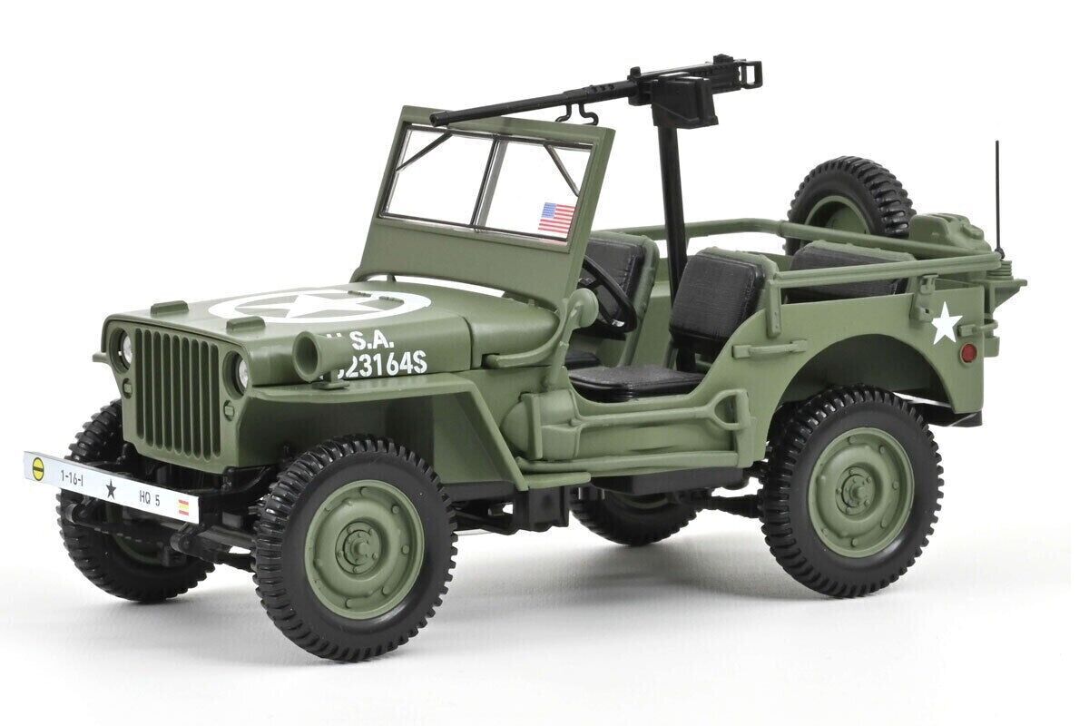 Jeep Militaire 1944 D-Day - Norev 1/18