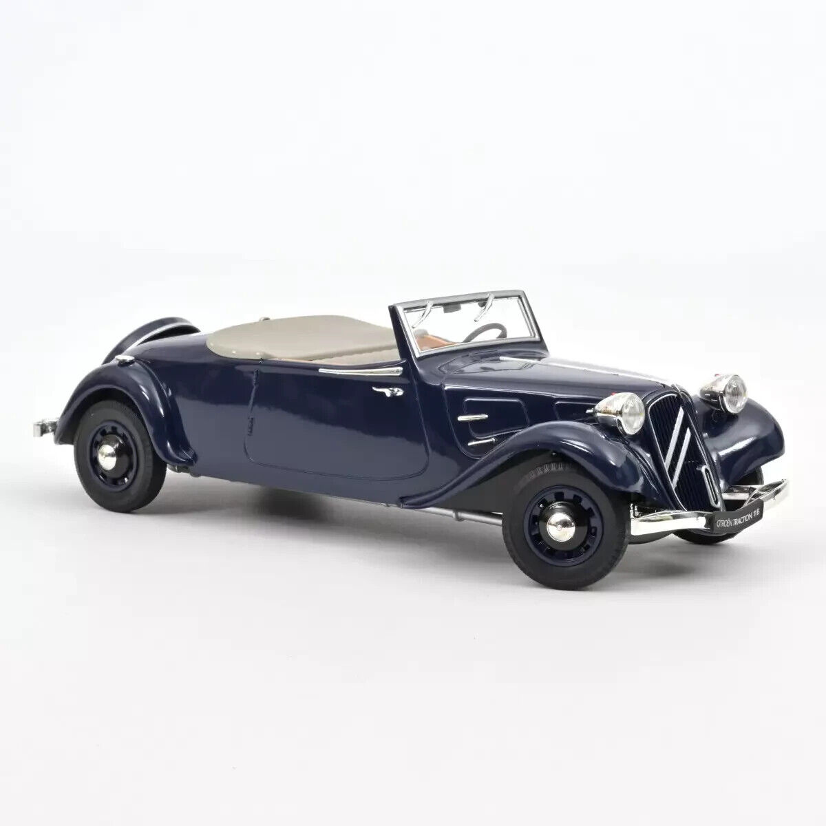 Citroën Traction Cabriolet 1938 Bleu foncé - NOREV 1/18