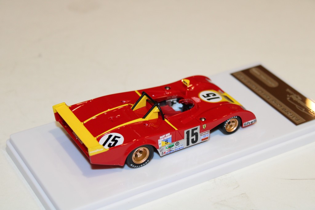 FERRARI 312PB LONG TAIL N°15 LE MANS 1973 TECNOMODEL 1/43°