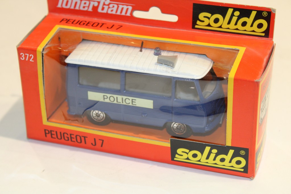 PEUGEOT J7 POLICE SOLIDO TONER GAM 1/50°