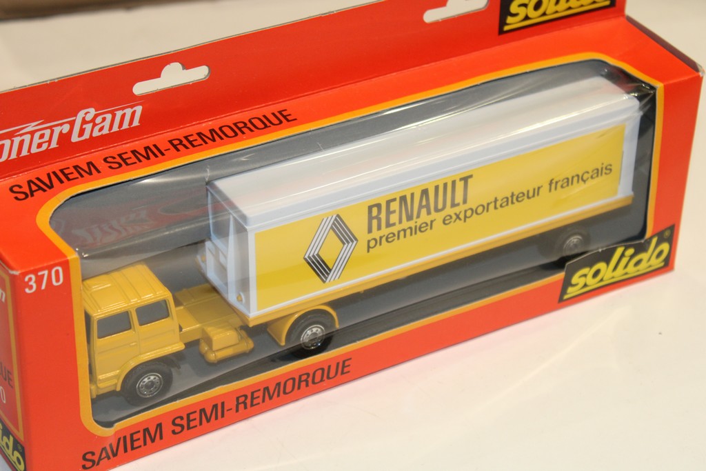 SAVIEM SEMI REMORQUE RENAULT SOLIDO TONER GAMA 1/50°