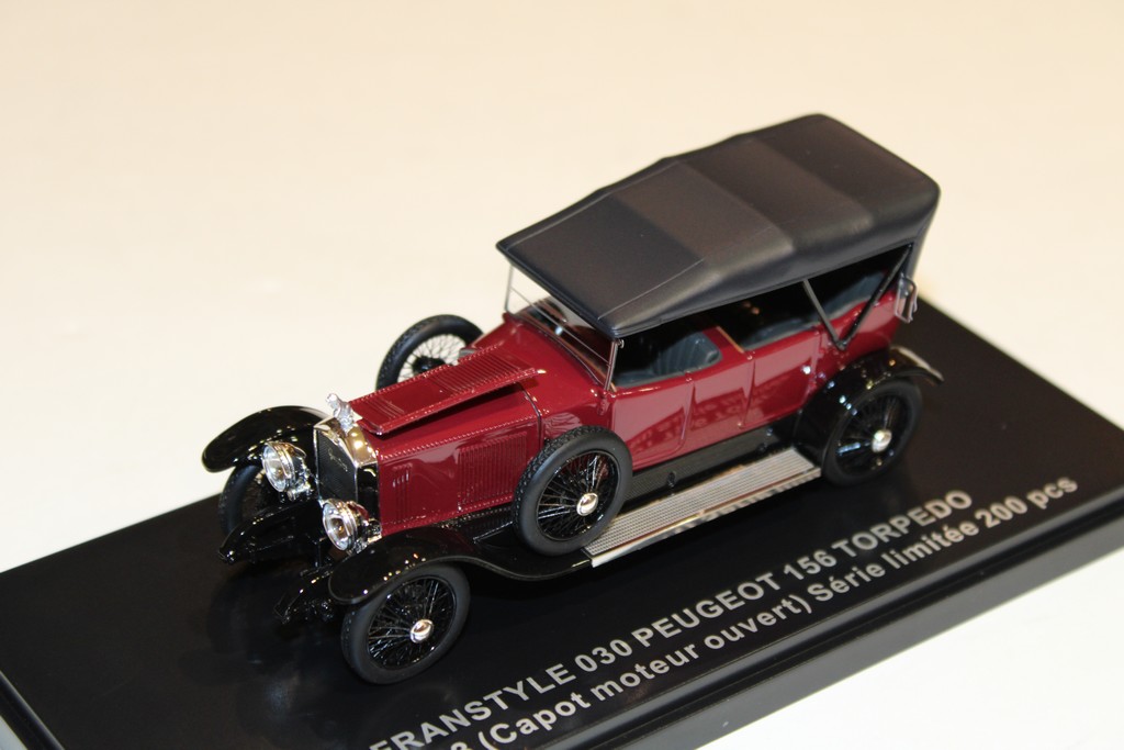 PEUGEOT 156 TORPEDO 'FERME' 1923 ROUGE FRANSTYLE 1/43°