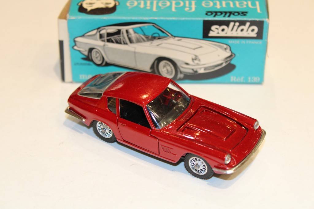 MASERATI 3.5L ROUGE METAL SOLIDO 1/43°