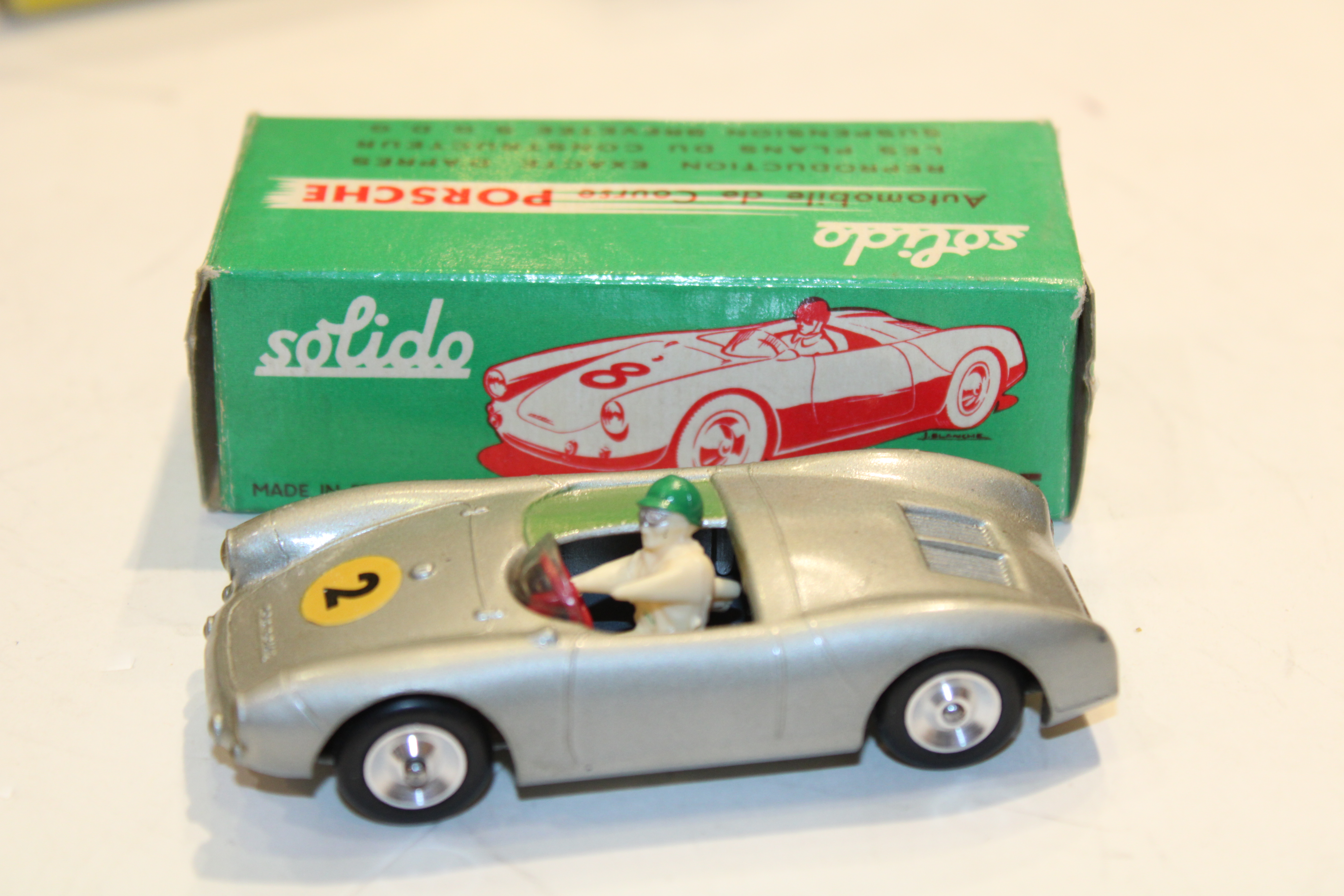 PORSCHE SPYDER SOLIDO 1/43°