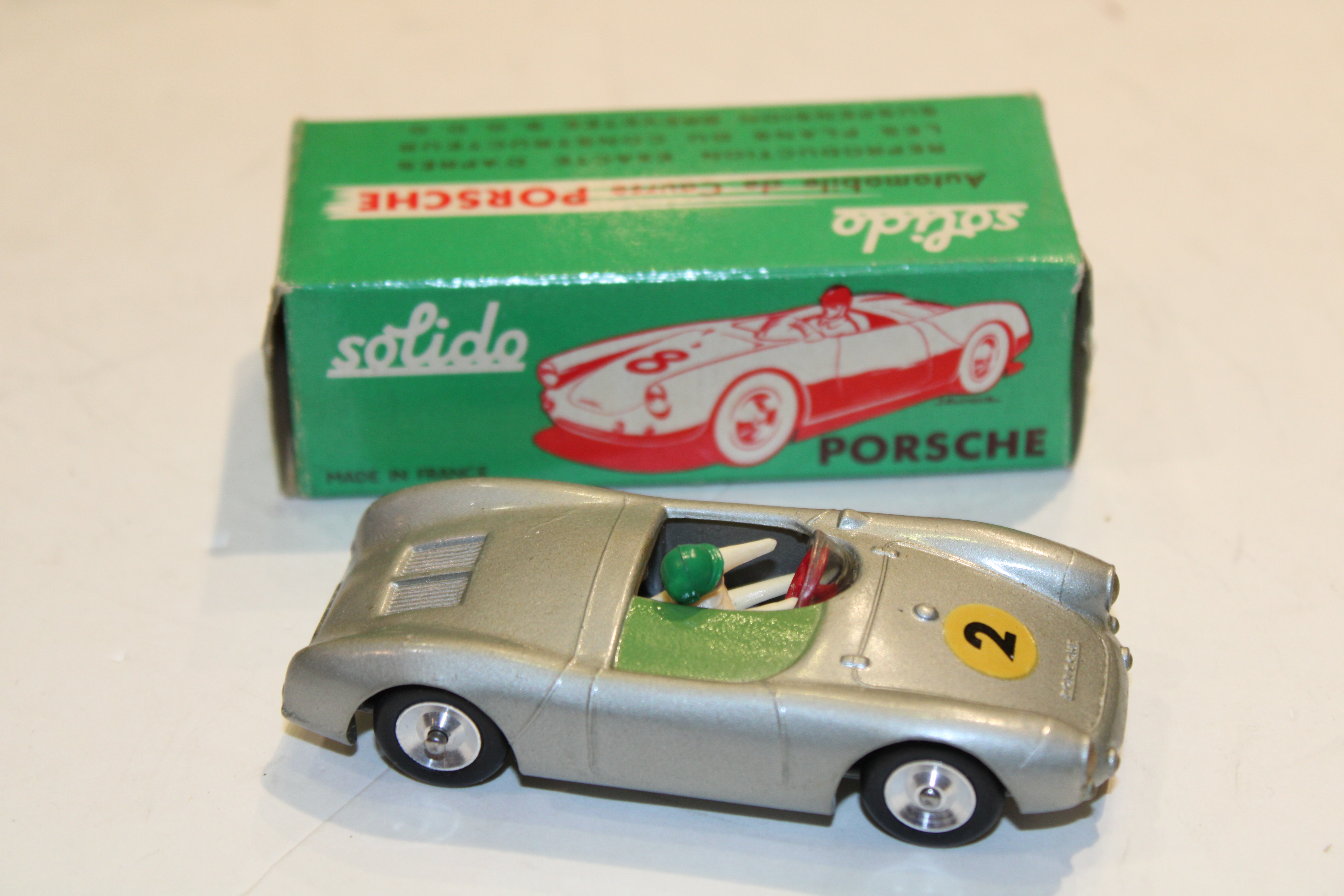 PORSCHE SPYDER SOLIDO 1/43°