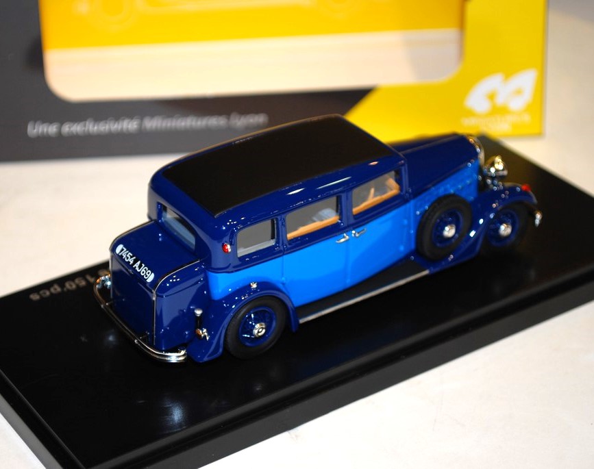 BERLIET VRD 19 LIMOUSINE 1933 MINIATURES LYON 1/43°