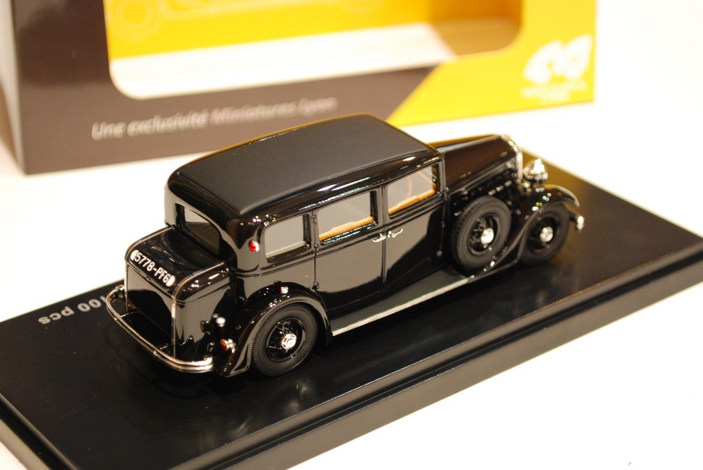 BERLIET VRD 19 LIMOUSINE 1933 MINIATURES LYON 1/43°