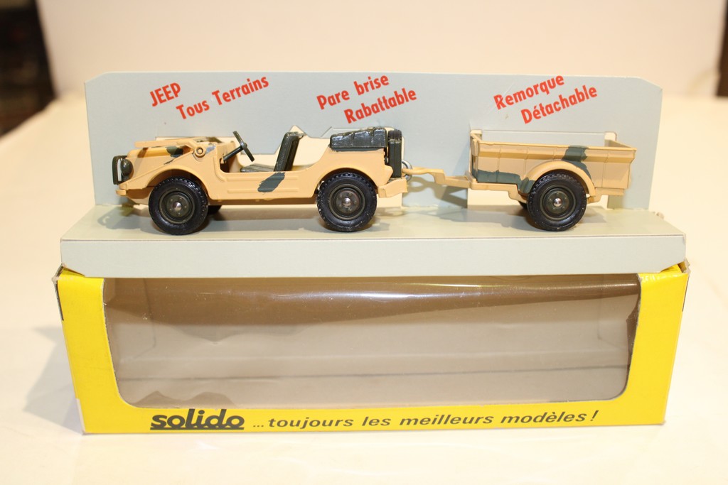 JEEP WITH TRAILER SOLIDO 1/43°