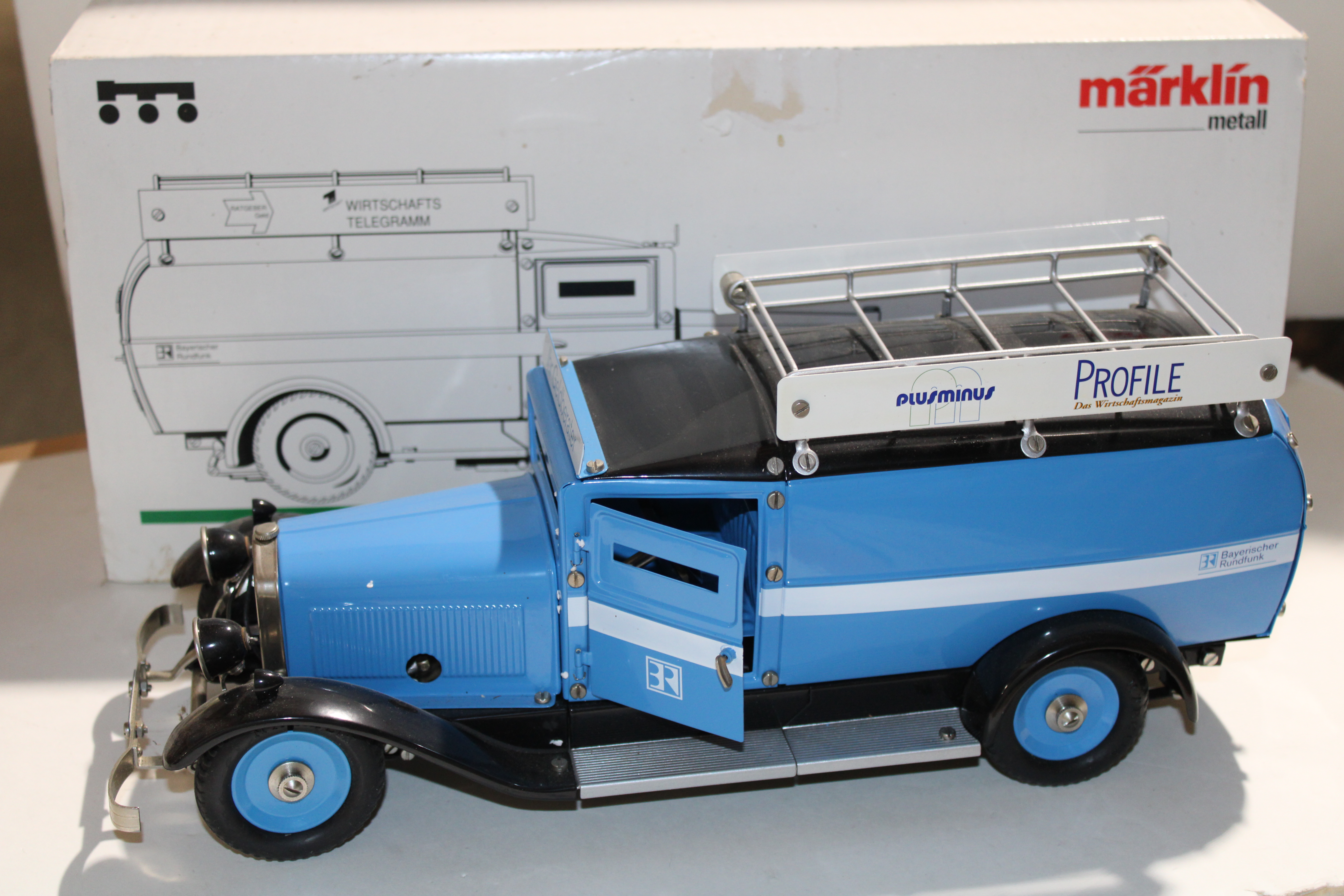 Camionnette "Wirtschrafts Telegram" Marklin 1/12°