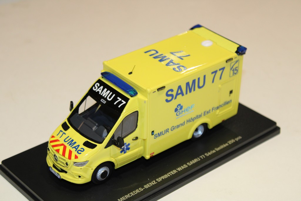 MERCEDES SPRINTER WAS SAMU 77 PERFEX 1/43°