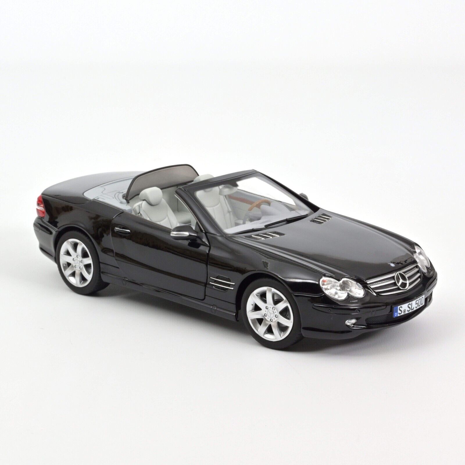 MERCEDES SL500 NOIR 2003 NOREV 1/18°