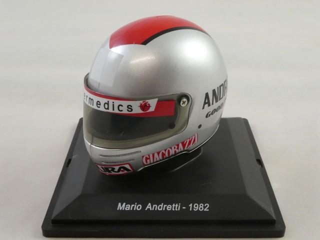 MARIO ANDRETTI HELMET 1982 - SPARK 1/5