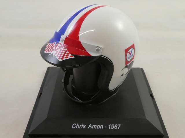 CHRIS AMON HELMET 1967 - SPARK 1/5