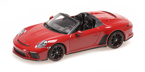 PORSCHE 911 SPEEDSTER RED 2019 MINICHAMPS 1/43°