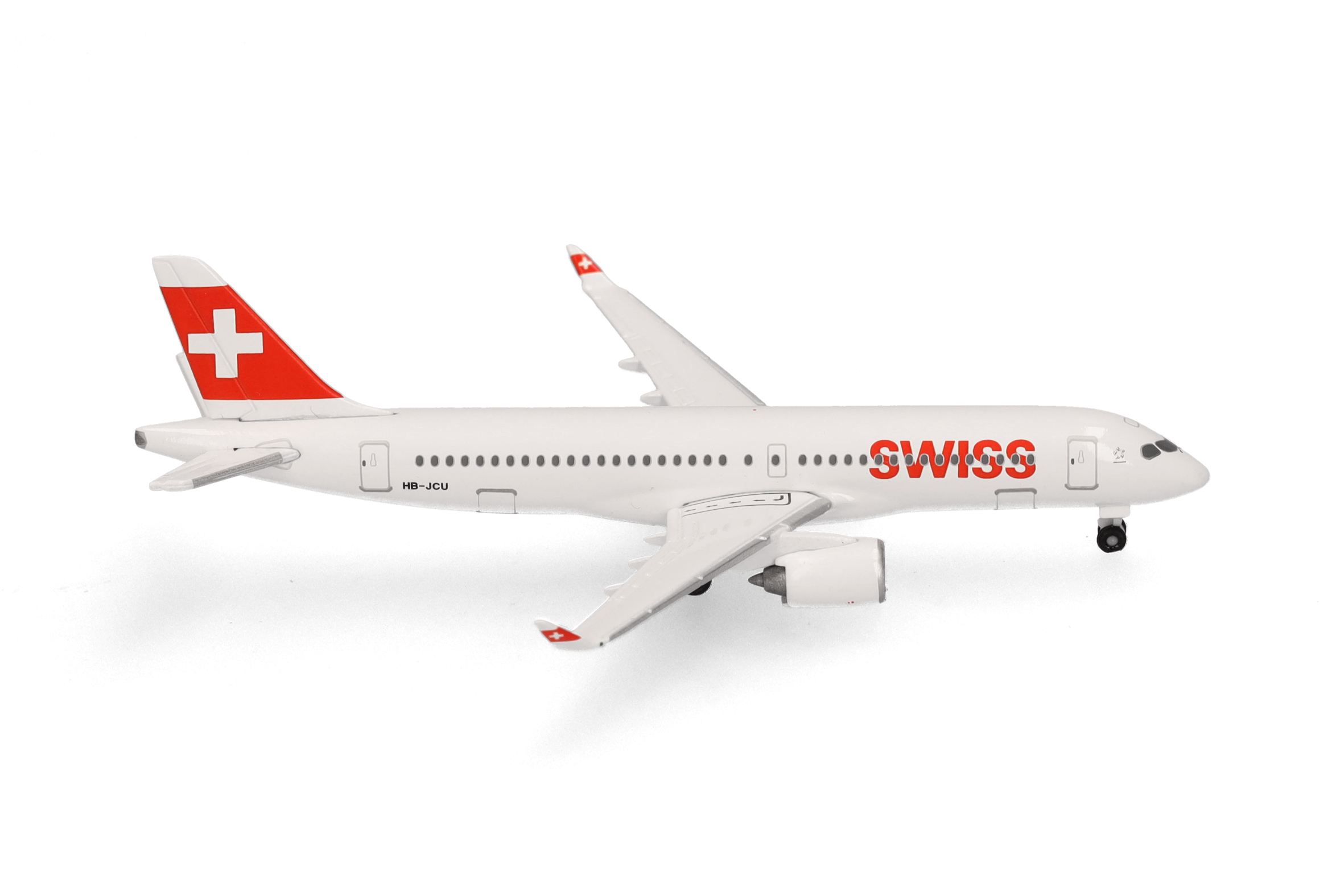 AIRBUS A220-300 SWISS HERPA 1/500°