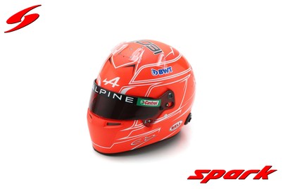 CASQUE ESTEBAN OCON ALPINE F1 MONACO GP 2023 SPARK 1/5°