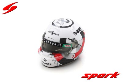 CASQUE ESTEBAN OCON ALPINE F1 BELGIAN GP 2023 SPARK 1/5°