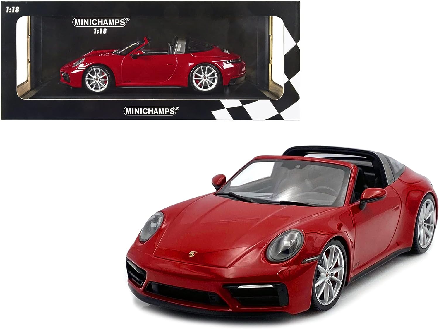 PORSCHE 911 TARGA 4 GTS 2021 RED