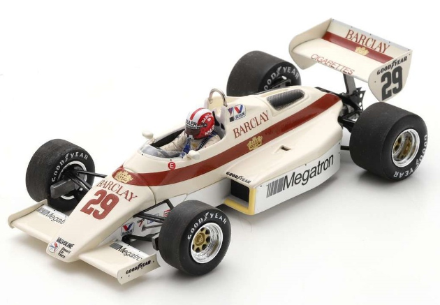 ARROWS A6 N°29 GP EUROPEEN 1983 MARC SURER SPARK 1/43°