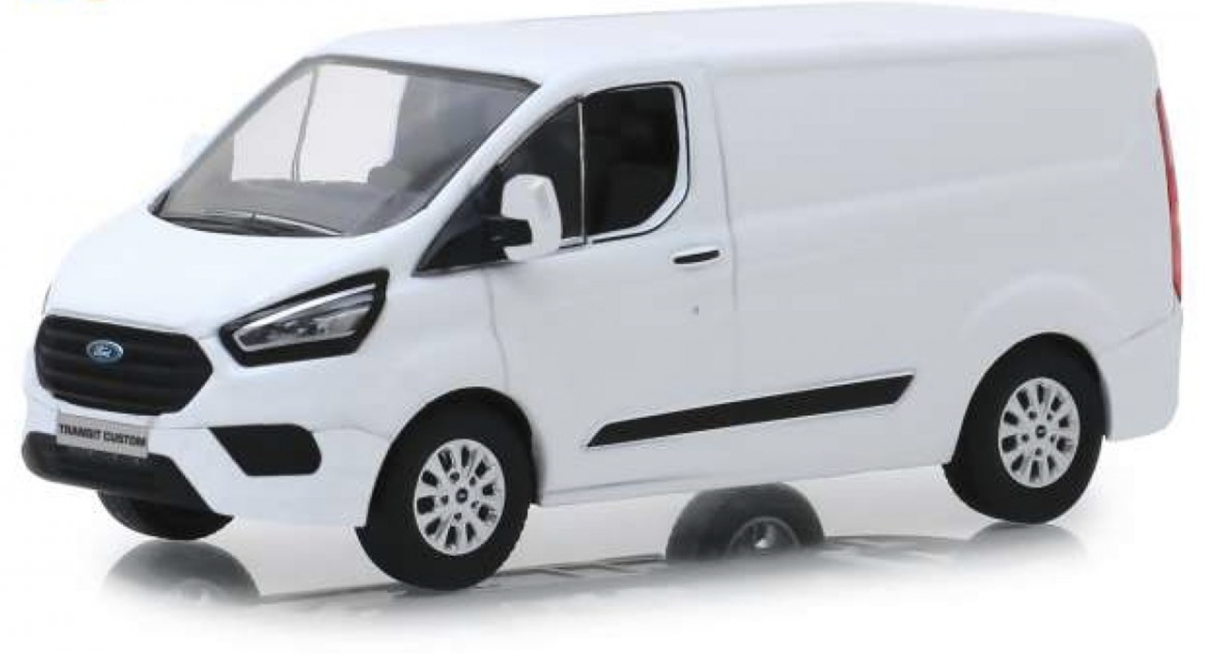 FORD TRANSIT CUSTOM WHITE 2018 GREENLIGHT 1/43°