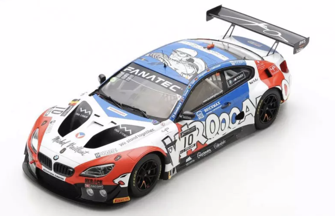 BMW M6 GT3 N°10 MICHEL VAILLANT 24H SPA 2021 SPARK 1/18°