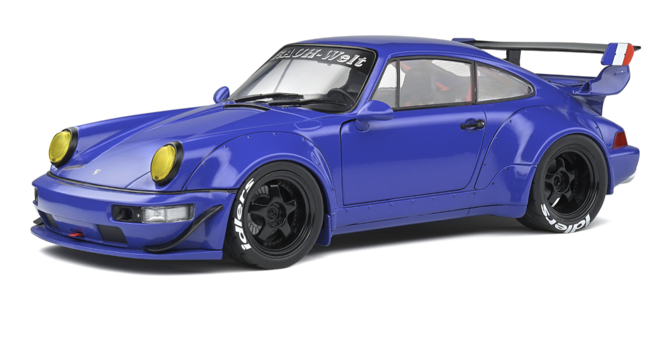 PORSCHE 964 RWB CHAMPAGNE PURPLE 2017 SOLIDO 1/18°