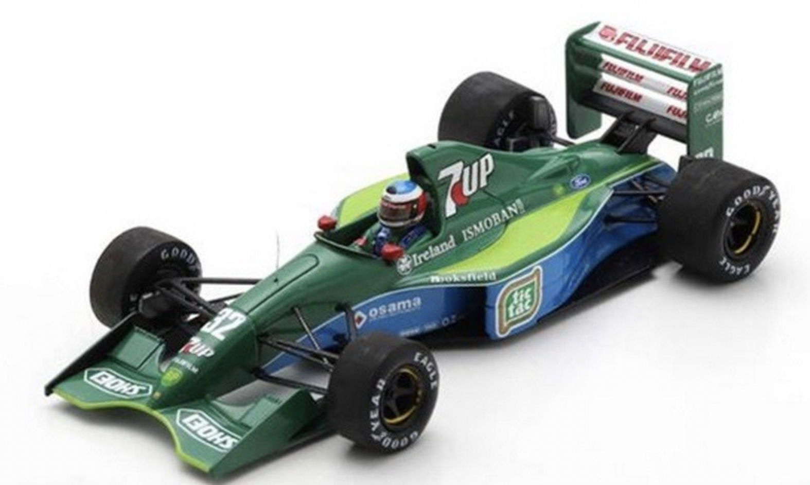 JORDAN 191 N°32 BELGIAN GP 1991 SPARK 1/43°