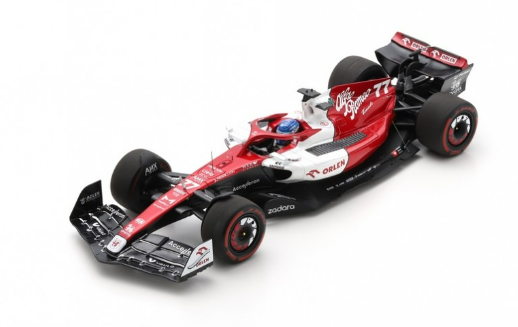 ALFA ROMEO F1 TEAM ORLEN C42 N°77 6ème GP BAHRAIN 2022 V.BOTTAS SPARK 1/18°