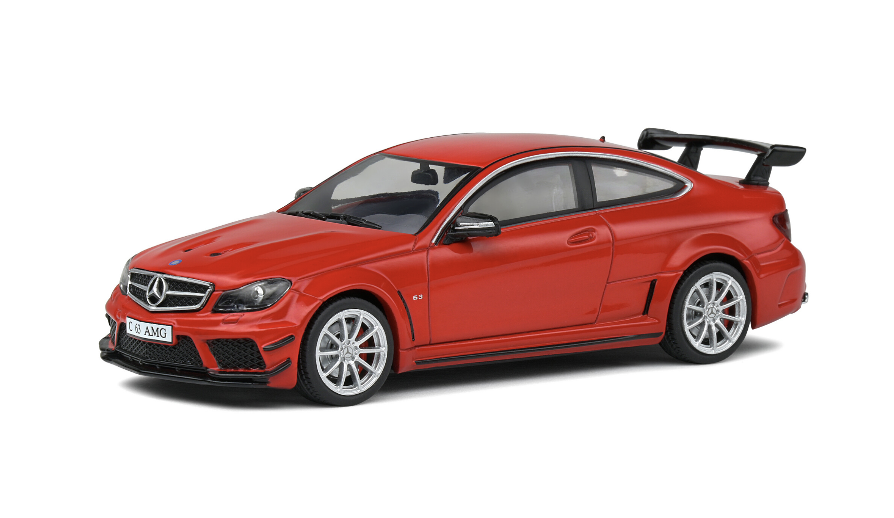 MERCEDES-BENZ C63 AMG RED SOLIDO 1/43°