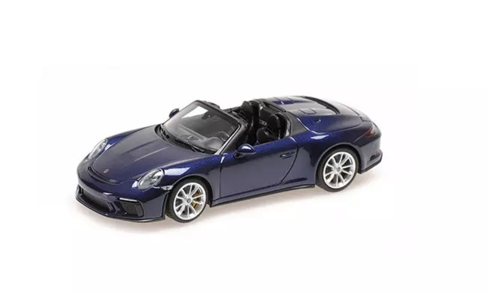 PORSCHE 911 SPEEDSTER BLUE 2019 MINICHAMPS 1/43°