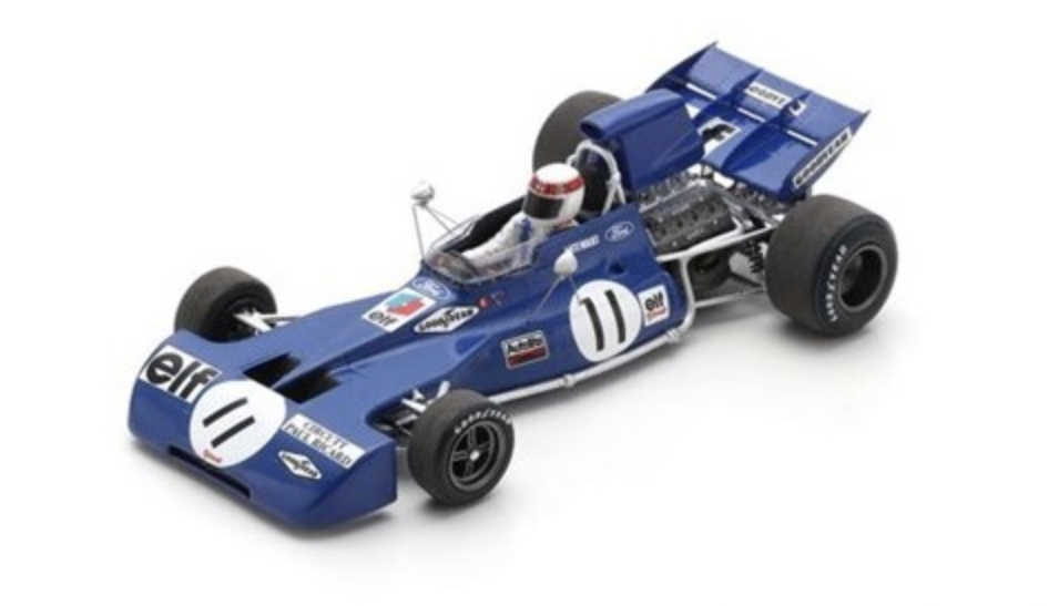 TYRREL 003 N°11 WINNER FRENCH GP 1971 SPARK 1/43°