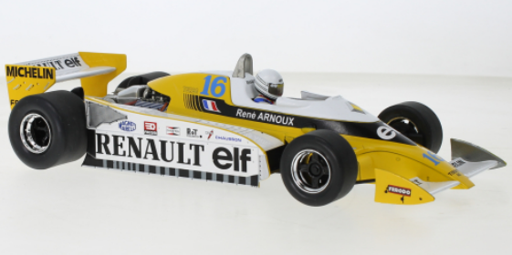 RENAULT RS10 #16 RENE ARNOUX MODELCAR GROUP 1/18°