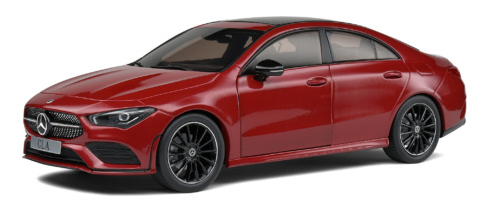 MERCEDES-BENZ CLA C118 COUPE AMG LINE ROUGE PATAGONIE SOLIDO 1/18°