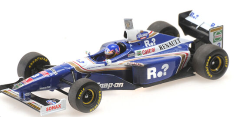 WILLIAMS RENAULT FW19 JACQUES VILLENEUVE CHAMPION DU MONDE MINICHAMPS 1/43°