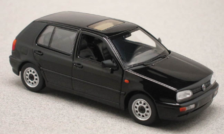 VOLKSWAGEN GOLF III NOIR MAXICHAMPS 1/43°