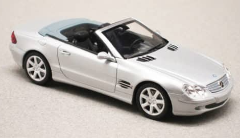 MERCEDES-BENZ SL BLANC MAXICHAMPS 1/43°