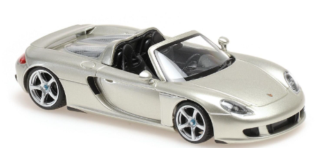 PORSCHE CARRERA GT ARGENT MAXICHAMPS 1/43°