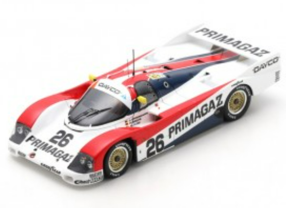 PORSCHE 962 C 26TH 24H LE MANS 1990 M.COHEN-OLIVAR - T.LEE-DAVEY -K.IKETANI SPARK 1/43°