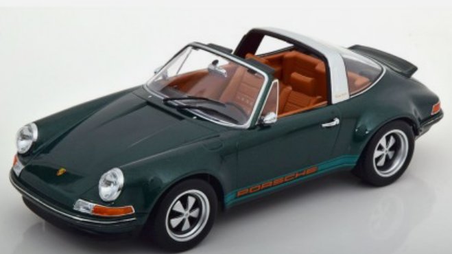 PORSCHE 911 SINGER TARGA VERT KKSCALE 1/18°