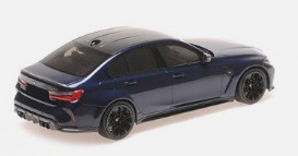 BMW M3 2020 BLEU METALIC MINICHAMPS 1/18°