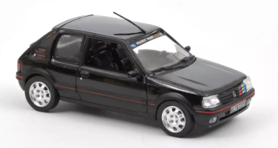 PEUGEOT 205 GTI 1.9 NOIR NOREV 1/43°