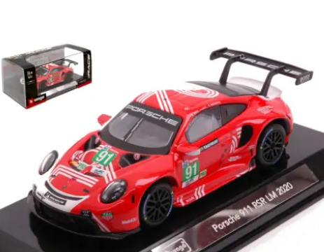 PORSCHE 911 991 RSR #91 LE MANS 2020 BURAGO 1/43°