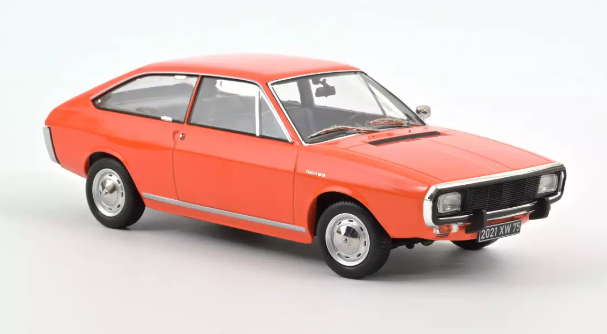 RENAULT 15 TL 1971 ORANGE NOREV 1/18°