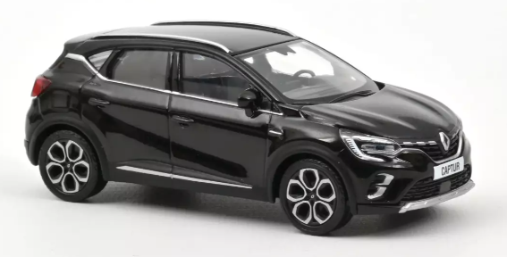 RENAULT CAPTUR 2022 DIAMOND BLACK NOREV 1/43°