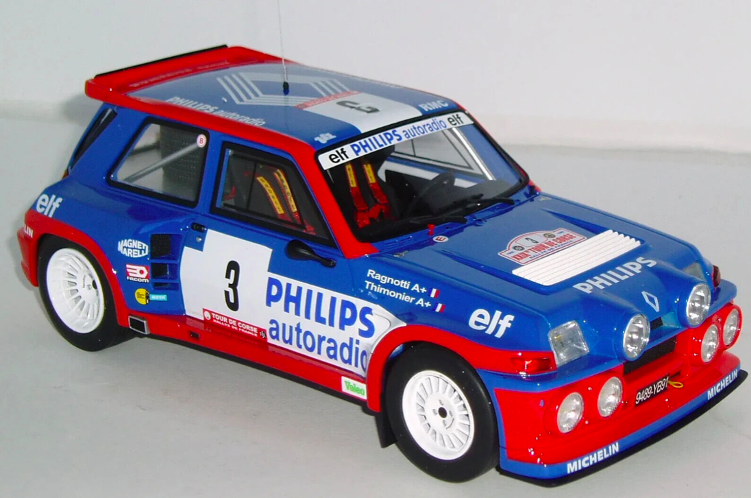 RENAULT 5 MAXI TURBO PHILIPS - OTTO 1/18