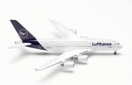 Lufthansa Airbus A380 - HERPA 1/500