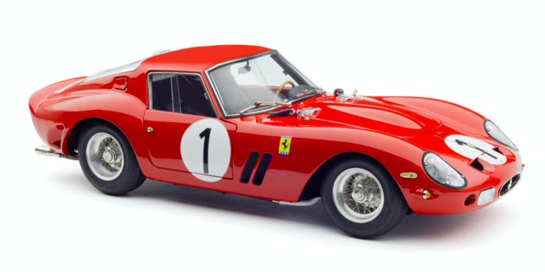 CMC Ferrari 250 GTO, 1000km Paris Montlhéry, P.+R. Rodriguez, #1 - CMC 1/18