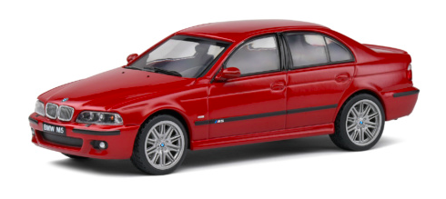 BMW E39 M5 IMOLA RED 2004 - SOLIDO 1/43