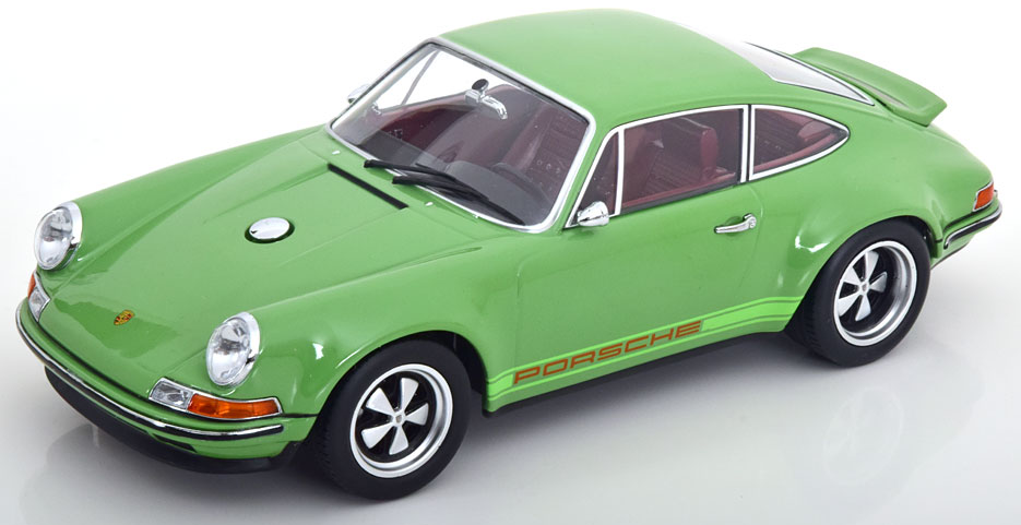 SINGER PORSCHE 911 COUPE VERT KK SCALE 1/18°